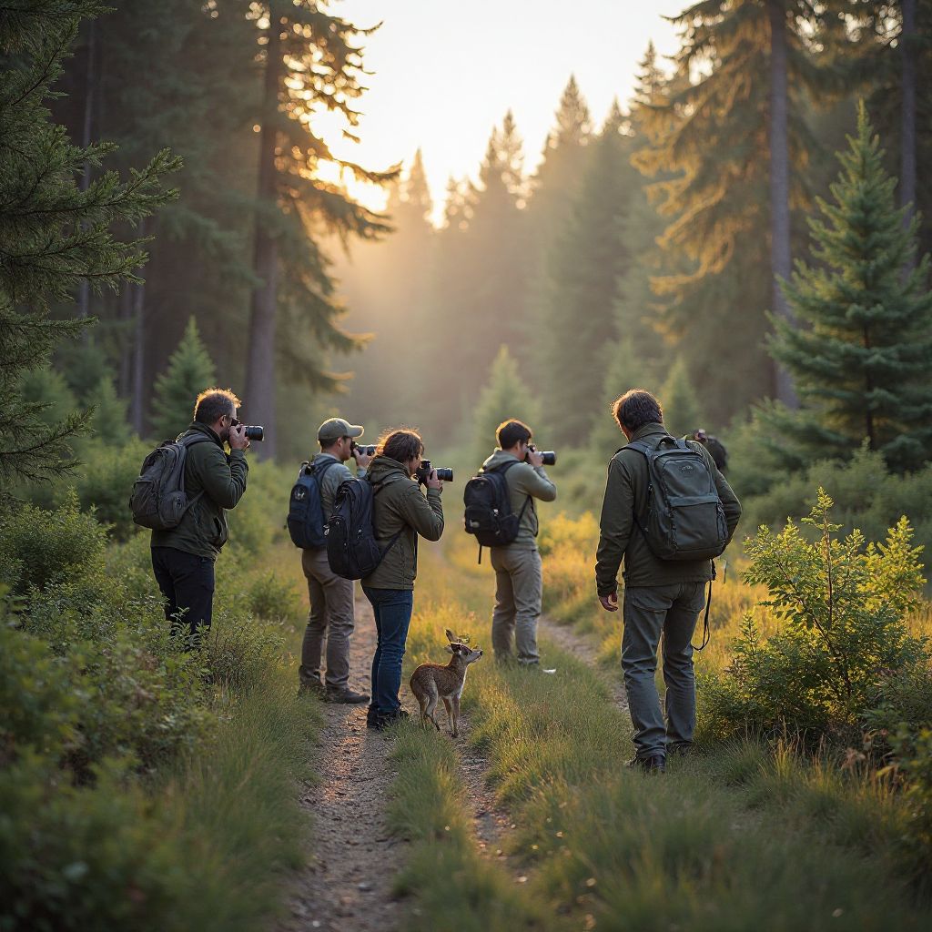 Wildlife photography expedition